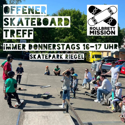 Offener Skateboard-Treff für Anfänger - Rollbrett Mission