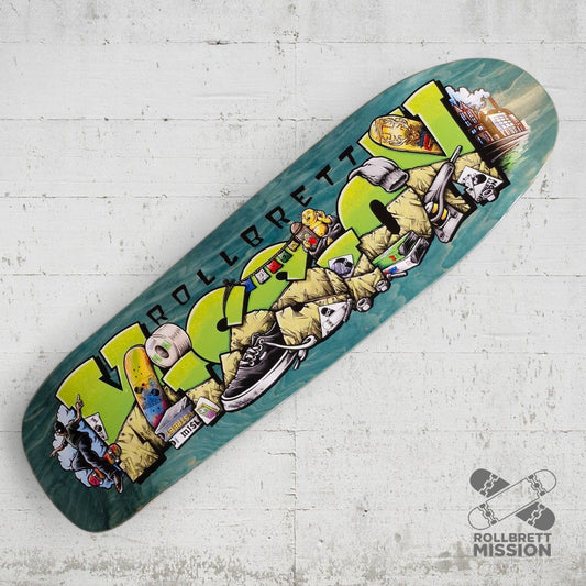 Rollbrett Mission Shop Spirit 9.31 Oldschool Deck