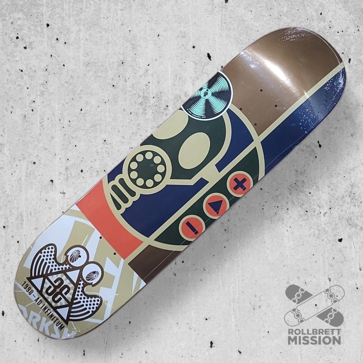 Alien Workshop Gasmask - 33 8.37" Deck - Skateboard - Decks - Rollbrett Mission