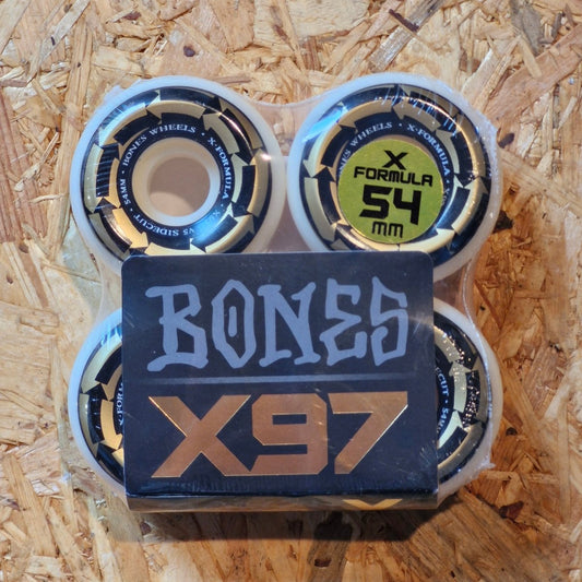 Bones X - Formula 97A 54mm Homoki Vision Quest V5 Sidecut Wheels - Skateboard - Rollen - Rollbrett Mission