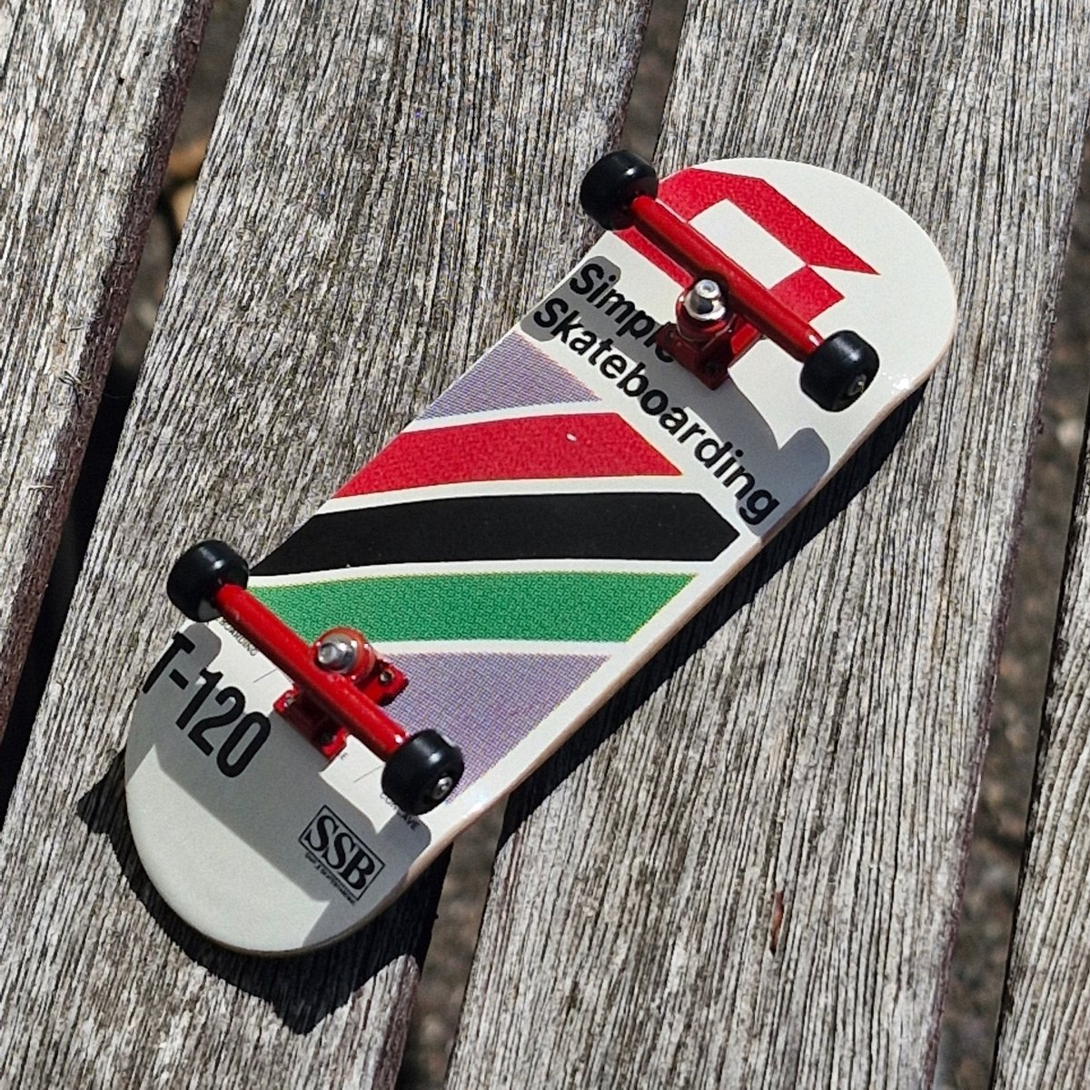 Custom Fingerboard Complete Pro T - Simple 34mm - Fingerboard - Rollbrett Mission