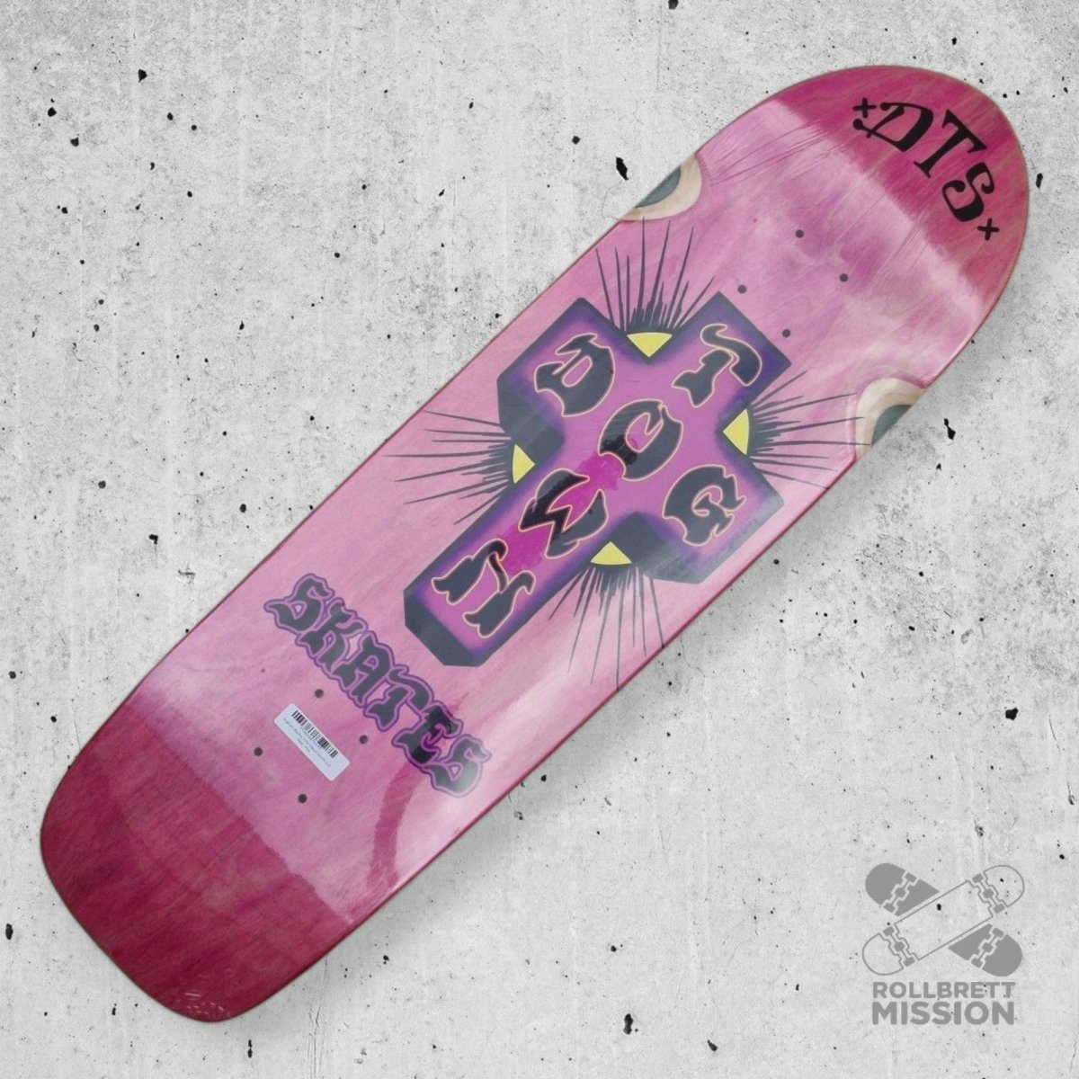 Dogtown Big Boy 9.0" Deck pink - Skateboard - Decks - Rollbrett Mission