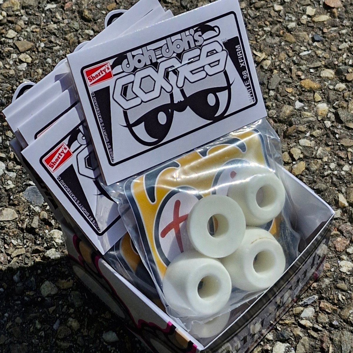 Doh - Doh CONES Bushings 98A Xfirm white - Skateboard - Kleinteile - Rollbrett Mission