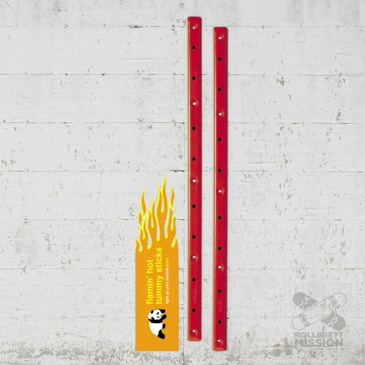 Enjoi Rails Flamin Hot Tummy Sticks - Rollbrett Mission