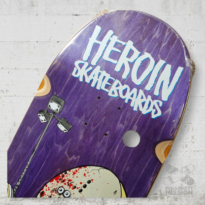 Heroin Skateboards Curb Killer's Wide Boy 10.75 Deck - Skateboard - Decks - Rollbrett Mission