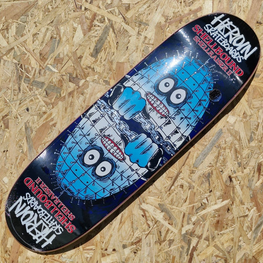 Heroin Skateboards Shellbound Shellraiser 2 9.5 Egg - Skateboard - Decks - Rollbrett Mission