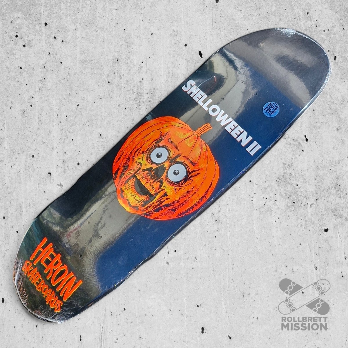 Heroin Skateboards Shelloween 2 10.1 Deck - Skateboard - Decks - Rollbrett Mission