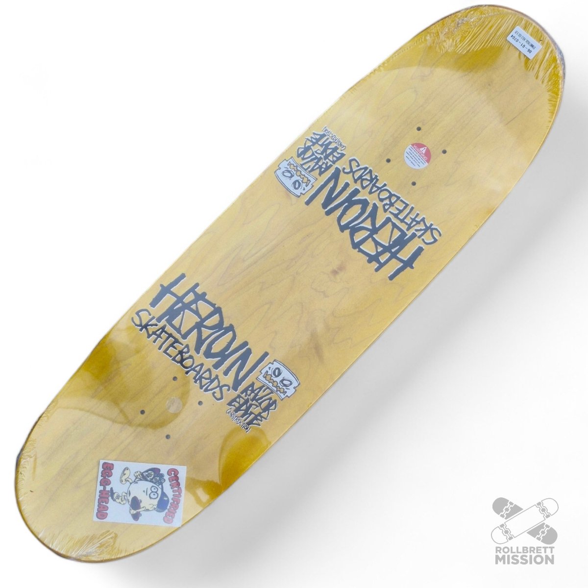 Heroin Skateboards Symmetrical Holo Egg 9.25 Deck - Skateboard - Decks - Rollbrett Mission