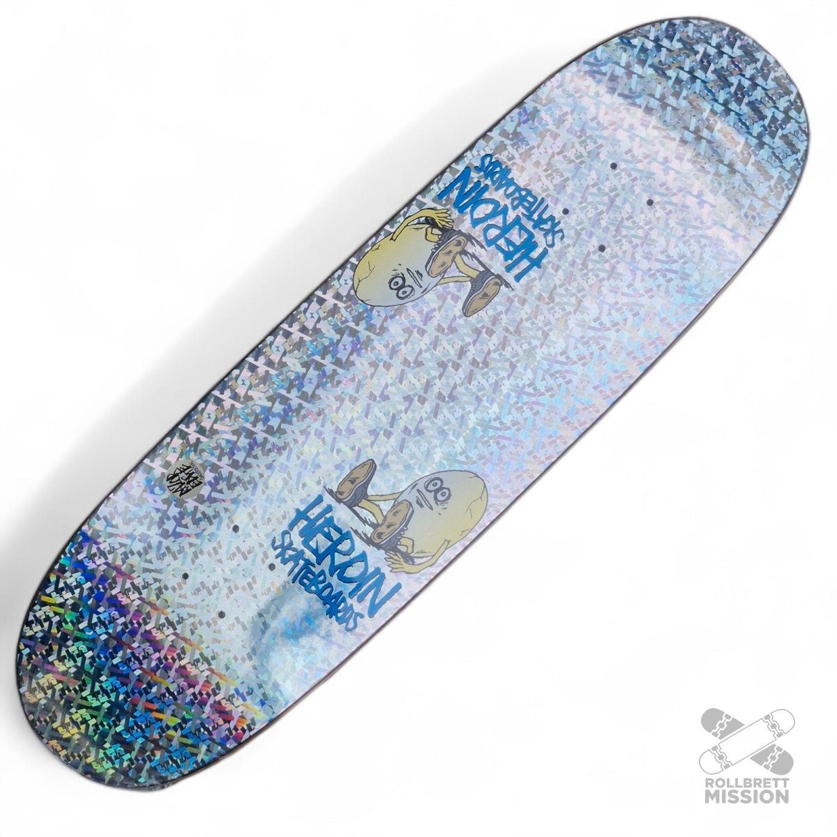 Heroin Skateboards Symmetrical Holo Egg 9.25 Deck - Skateboard - Decks - Rollbrett Mission