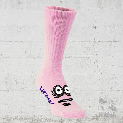 Heroin Socks Big Egg pink - Socken - Rollbrett Mission