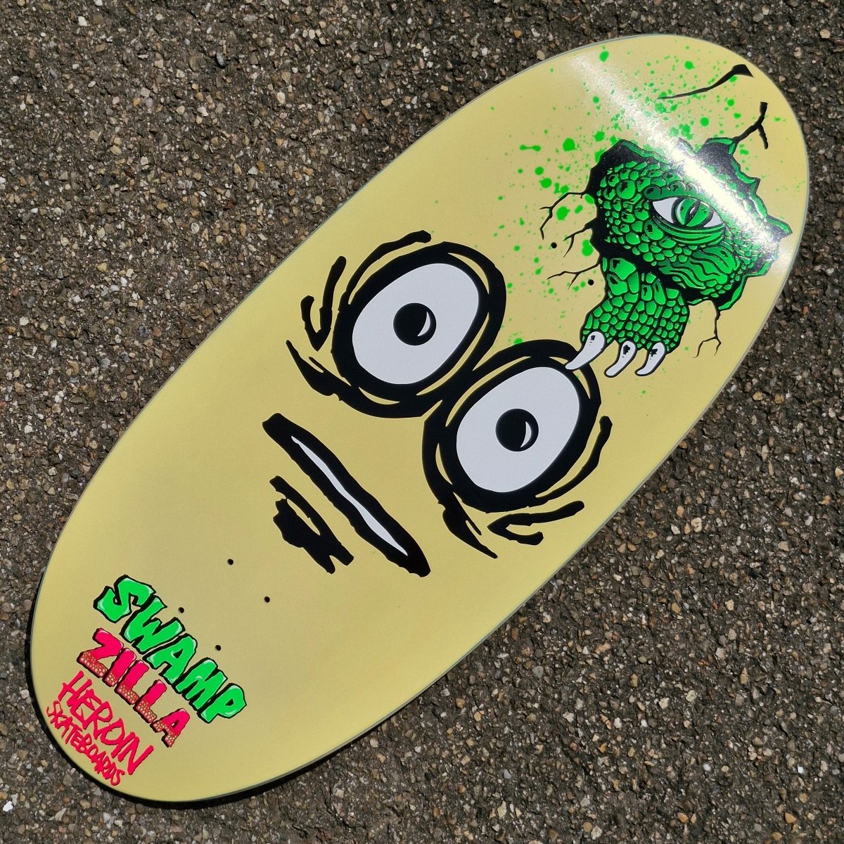 Heroin Swampzilla 13.0" Deck - Skateboard - Decks - Rollbrett Mission