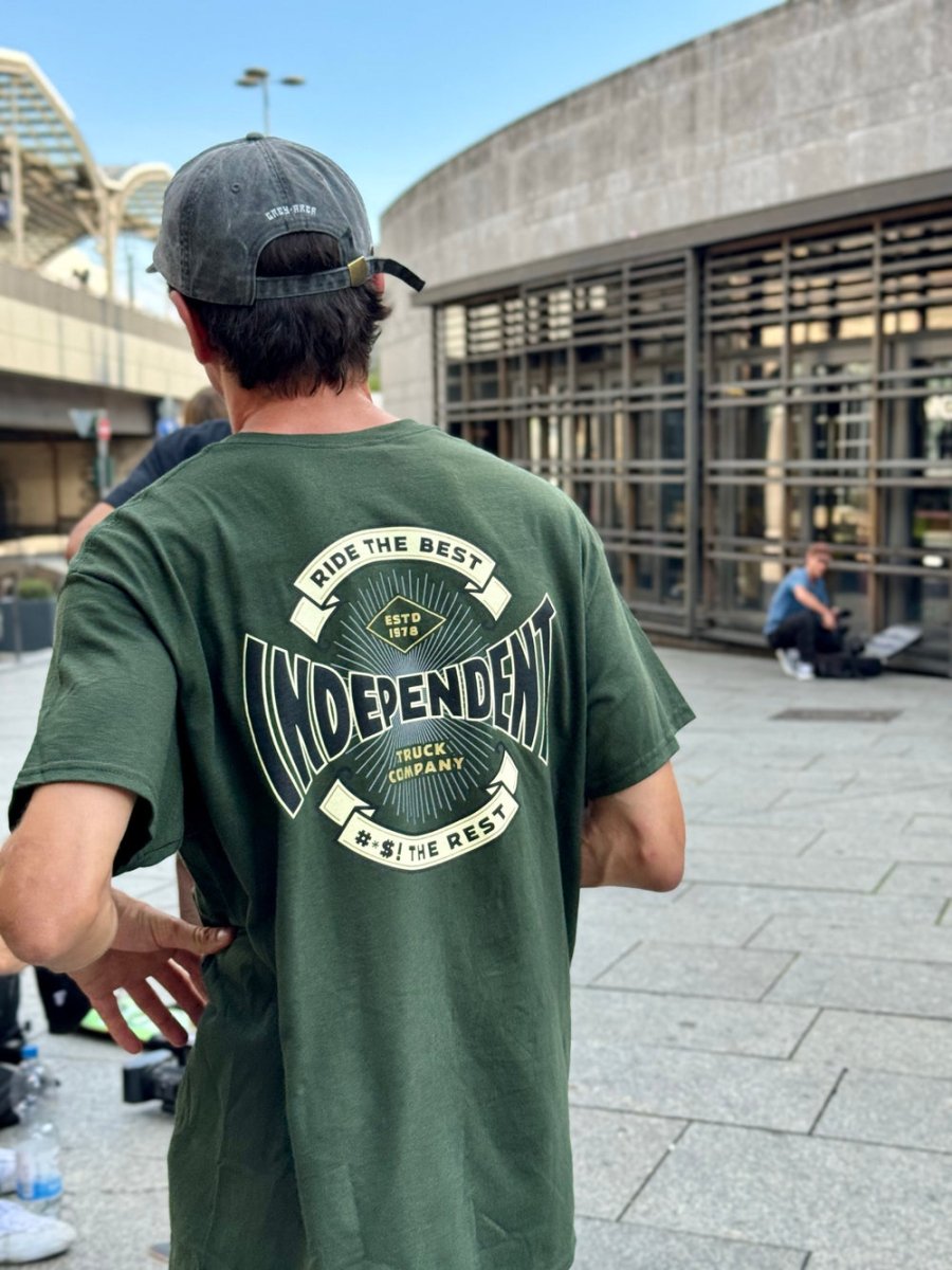 Independent T-Shirt Established 78 forest green - Rollbrett Mission