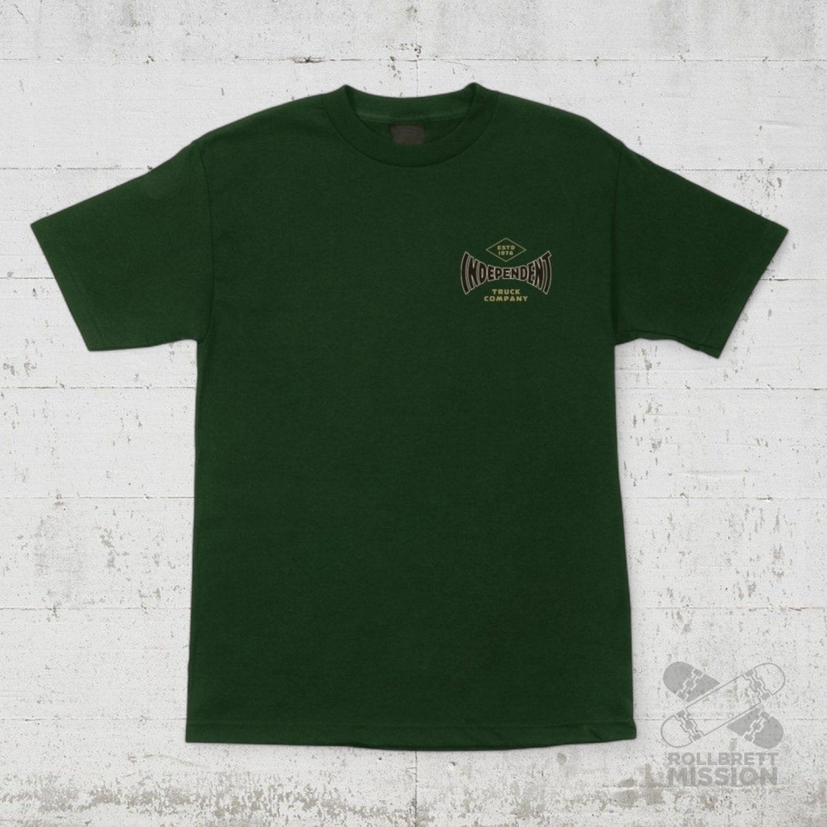 Independent T-Shirt Established 78 forest green - Rollbrett Mission