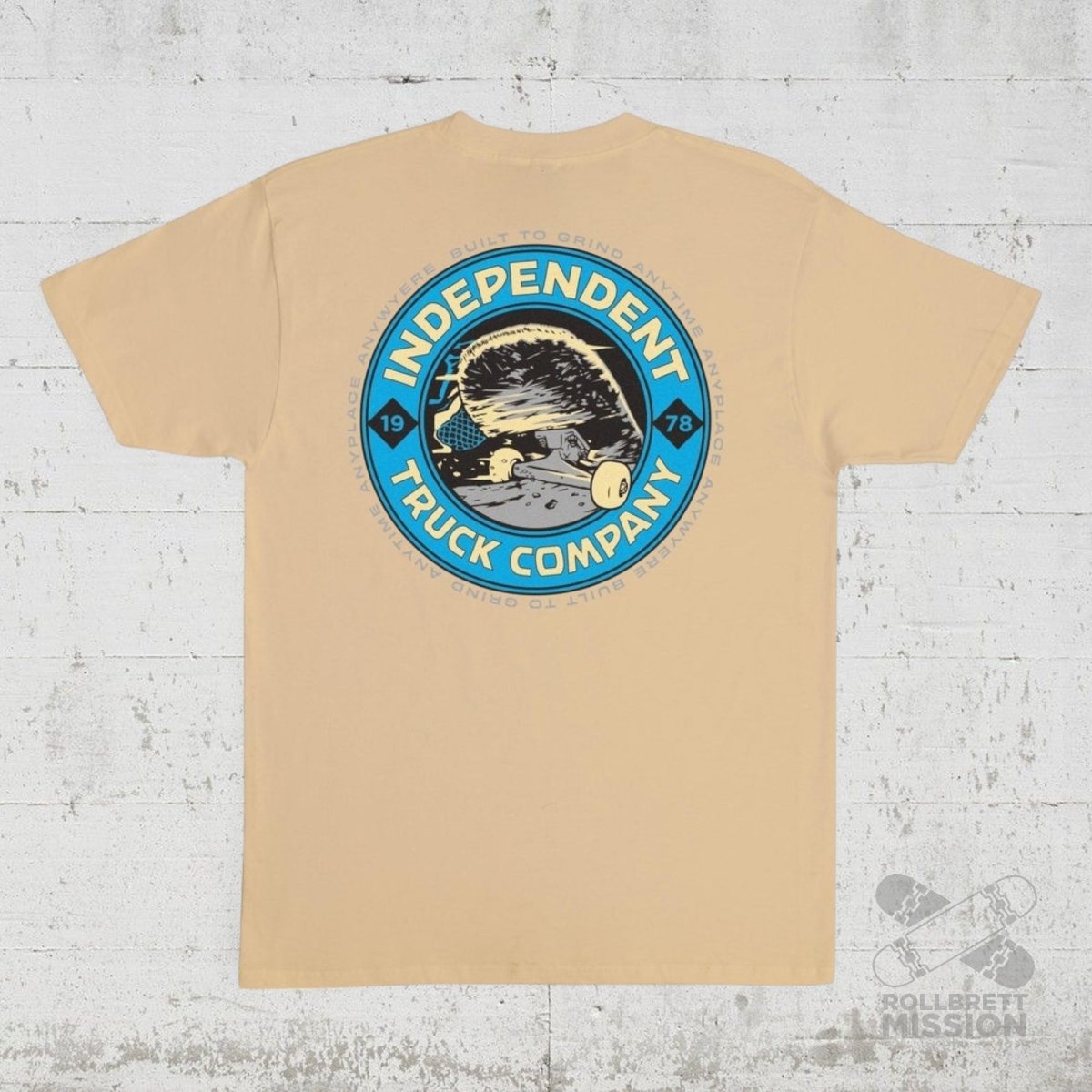 Independent T-Shirt ITC Smith vegas gold - Rollbrett Mission