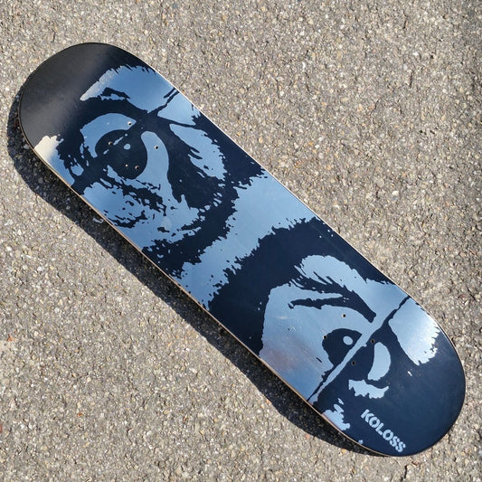 Koloss Dali Eyes Silver Foil 8.5 Deck - Skateboard - Decks - Rollbrett Mission