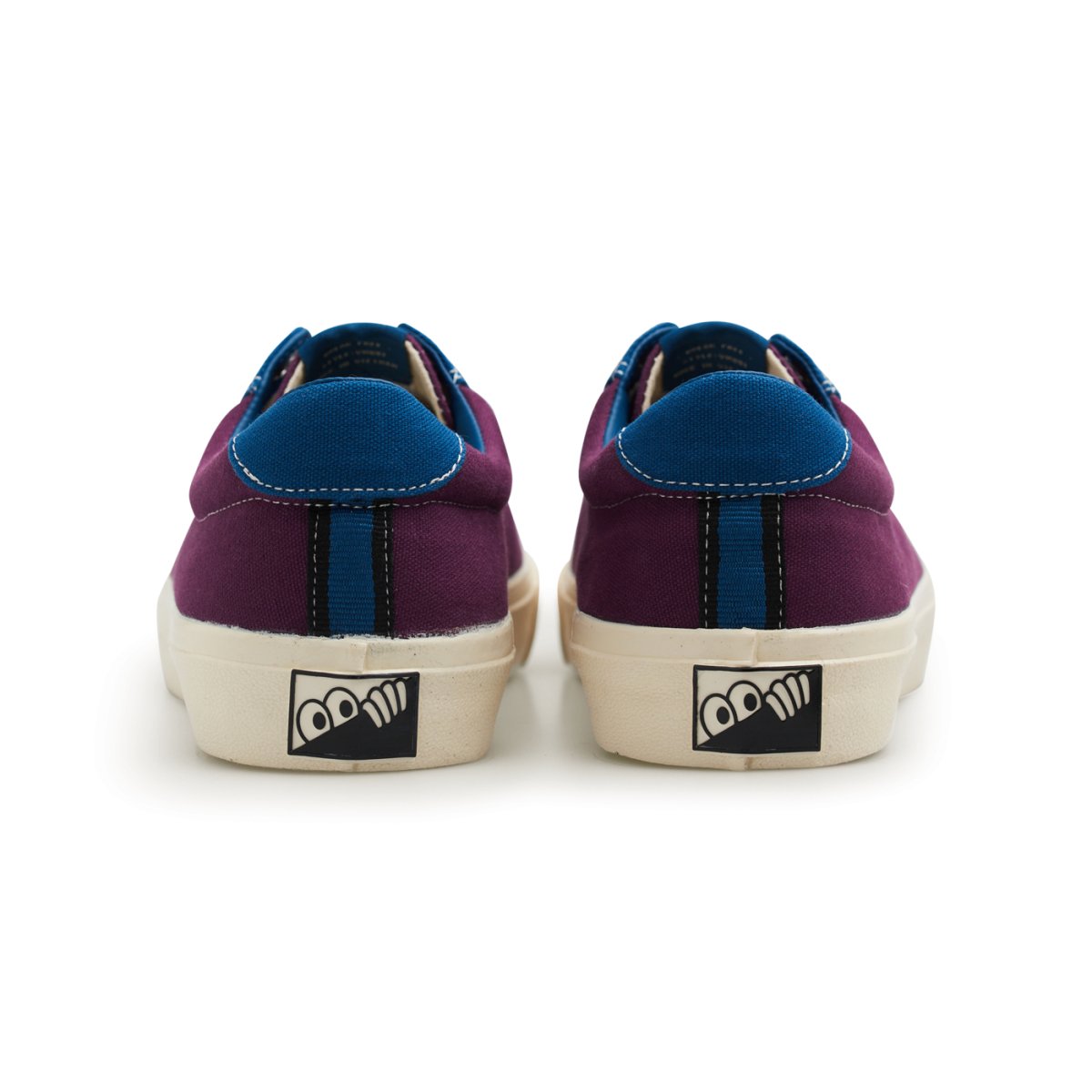 Last Resort AB VM001 Lo Canvas Julian Smith Plum dirty blue Skateshoe - Skateboard - Schuhe - Rollbrett Mission