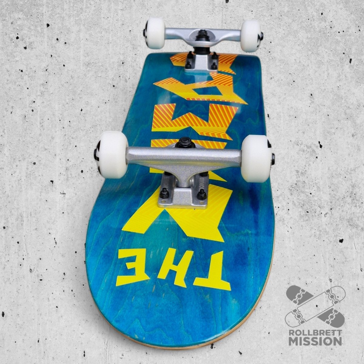 Nomad Skateboards Wire in Teal 7.75 Complete - Skateboards - Rollbrett Mission