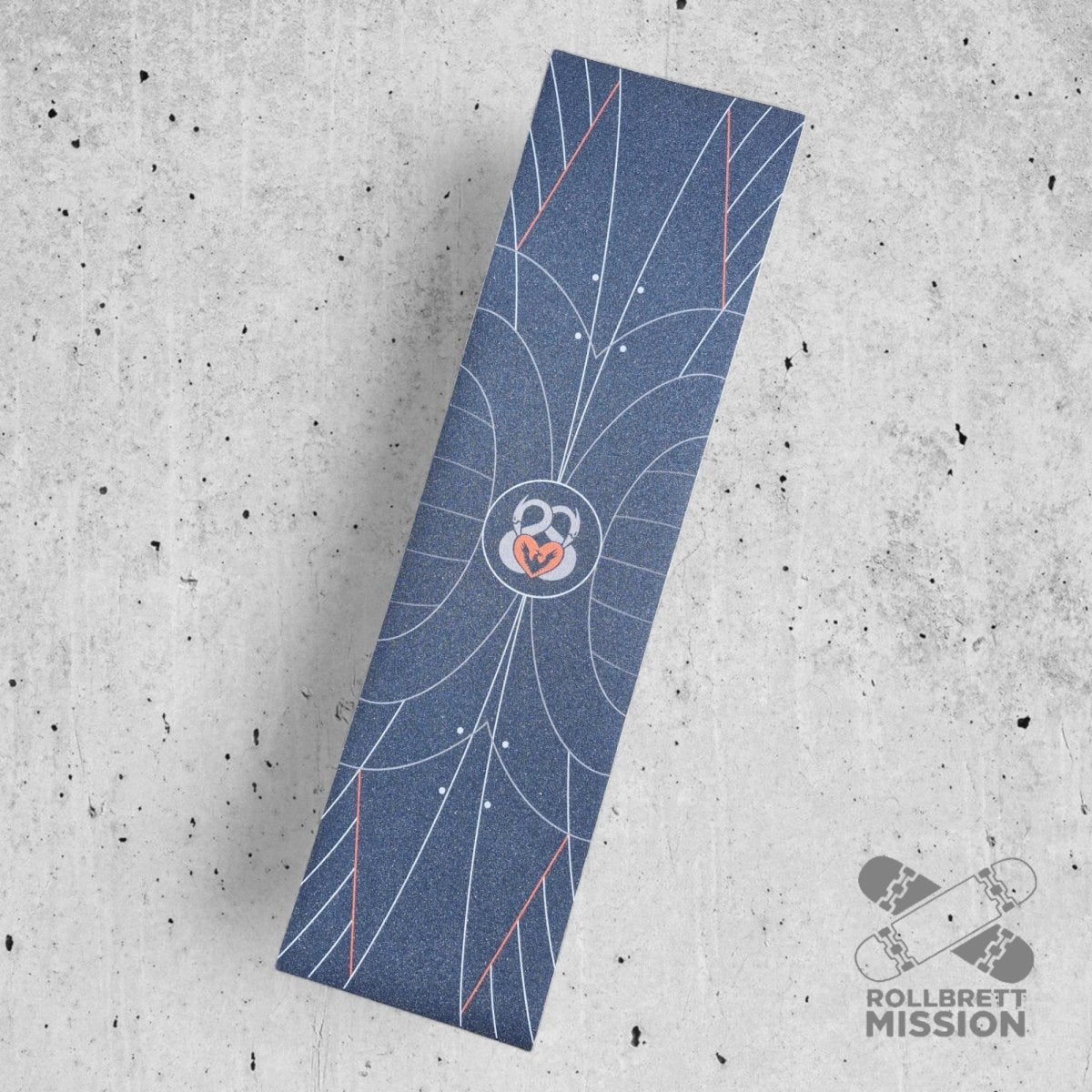 Powell Peralta Andy Anderson Theory Map Griptape - Skateboard - Kleinteile - Rollbrett Mission