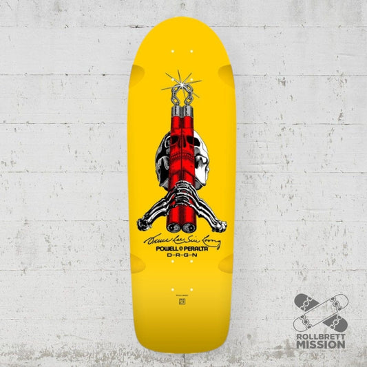 Powell - Peralta Skull & Nunchucks Bruce Lee Deck - Skateboard - Decks - Rollbrett Mission