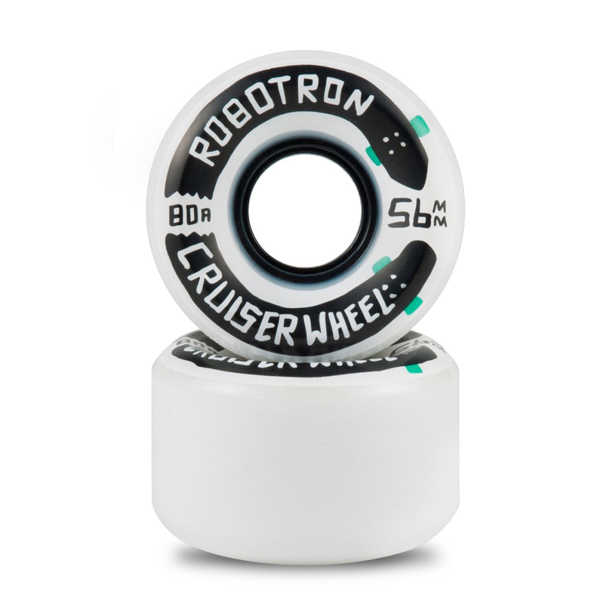 Robotron Cruiser Wheels 56mm 80a - Skateboard-Rollen - Rollbrett Mission