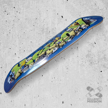 Rollbrett Mission Shop Spirit 9.0 Oldschool Deck - Skateboard - Decks - Rollbrett Mission