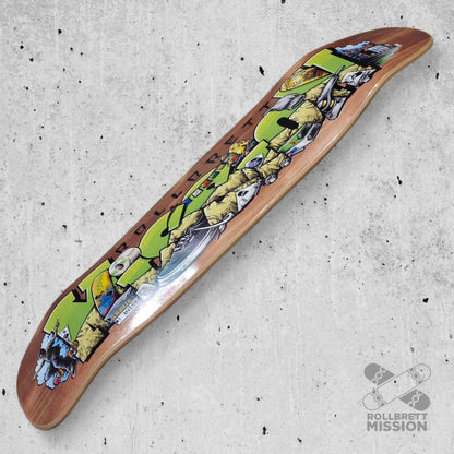 Rollbrett Mission Shop Spirit 9.25 Square Oldschool Deck - Skateboard - Decks - Rollbrett Mission