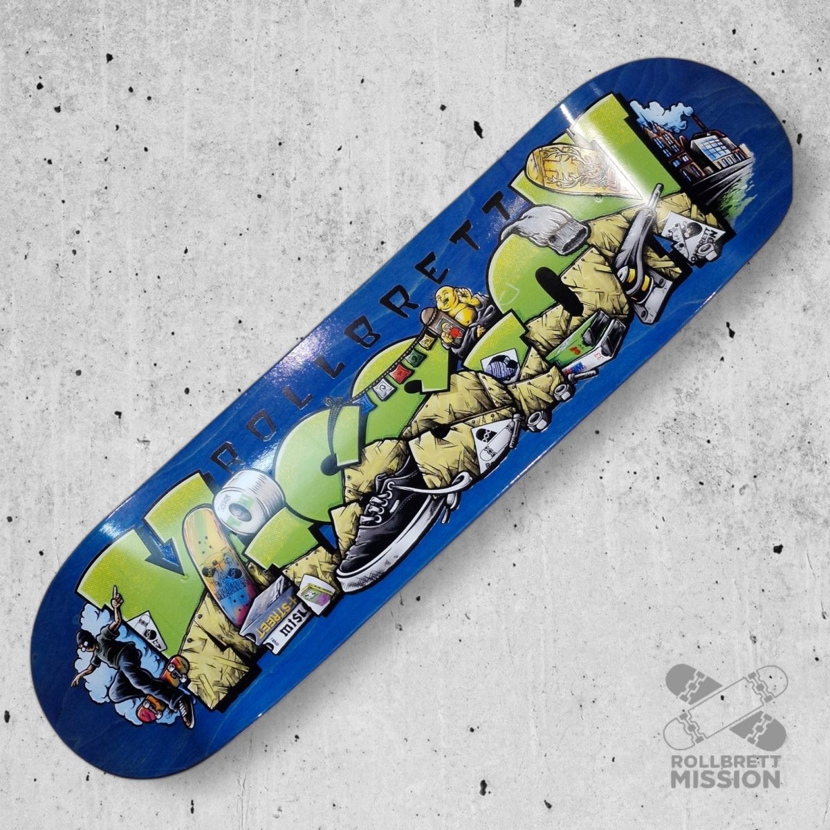 Rollbrett Mission Shop Spirit Medium Concave Deck - Skateboard - Decks - Rollbrett Mission