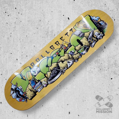 Rollbrett Mission Shop Spirit Medium Concave Deck - Skateboard - Decks - Rollbrett Mission