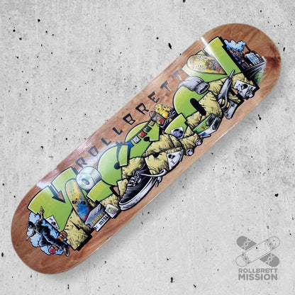 Rollbrett Mission Shop Spirit Medium Concave Deck - Skateboard - Decks - Rollbrett Mission