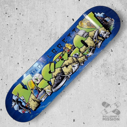 Rollbrett Mission Shop Spirit Symmetrical Twintail Deck - Skateboard - Decks - Rollbrett Mission