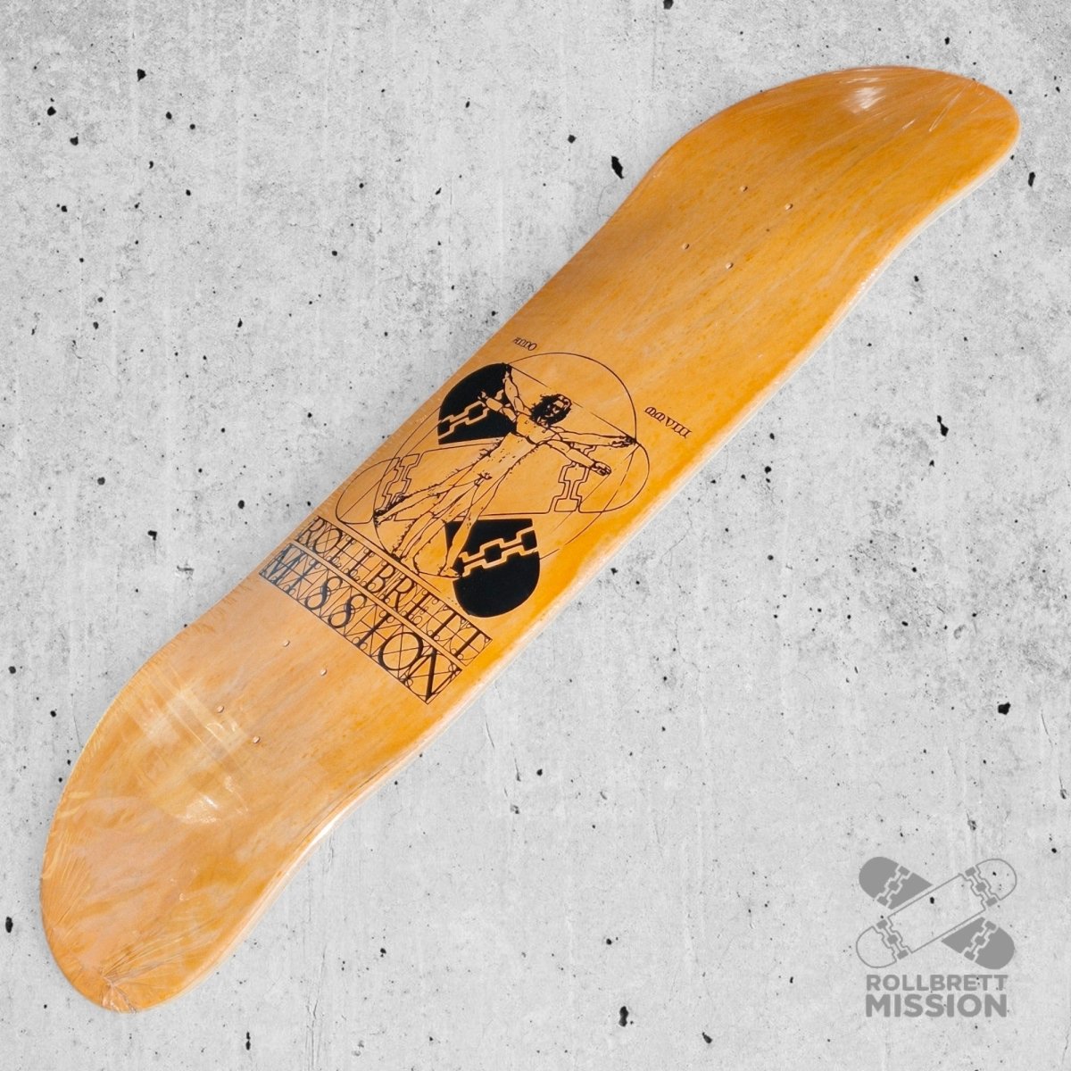 Rollbrett Mission Vitruvian 8.5 Twintail Deck - Skateboard - Decks - Rollbrett Mission