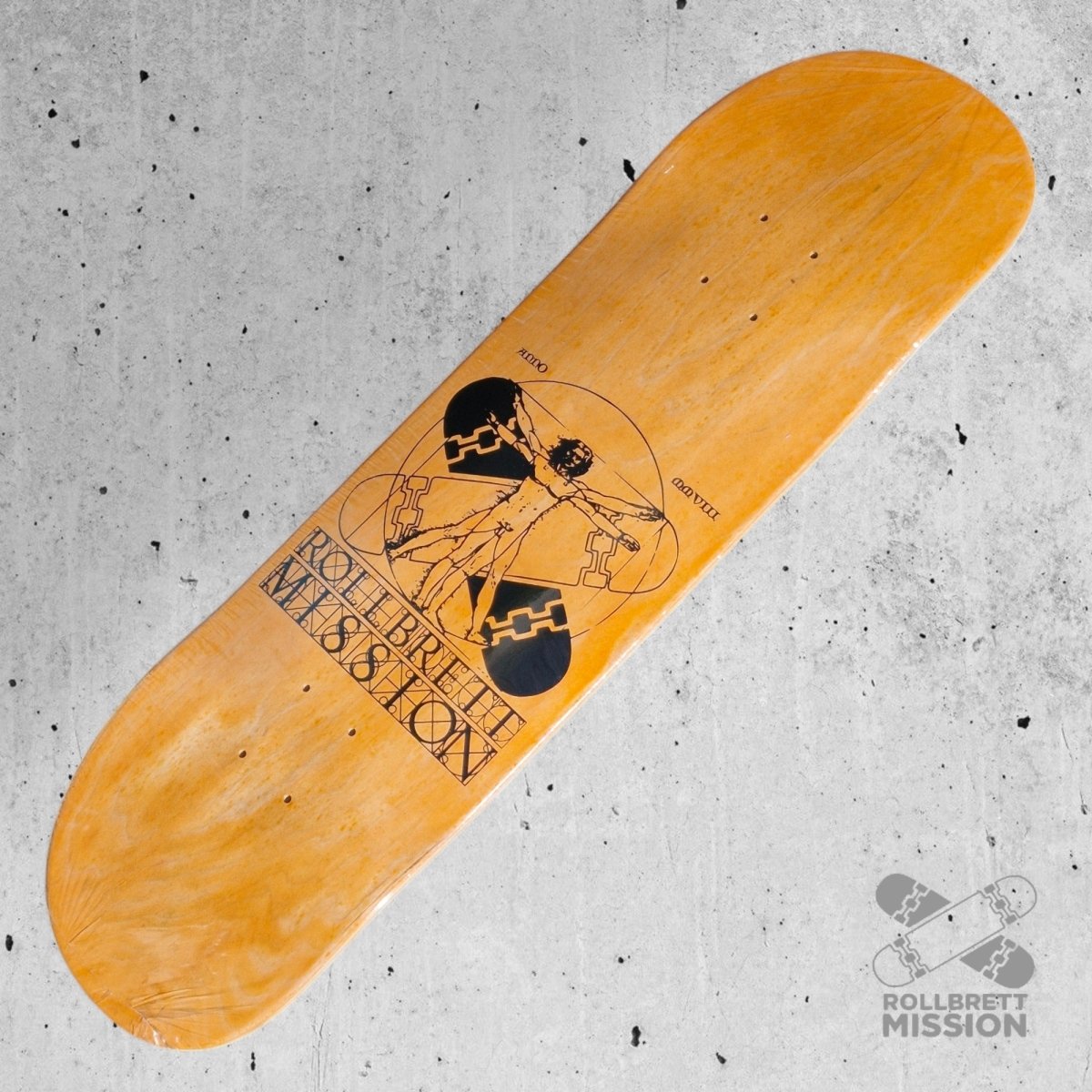 Rollbrett Mission Vitruvian 8.5 Twintail Deck - Skateboard - Decks - Rollbrett Mission