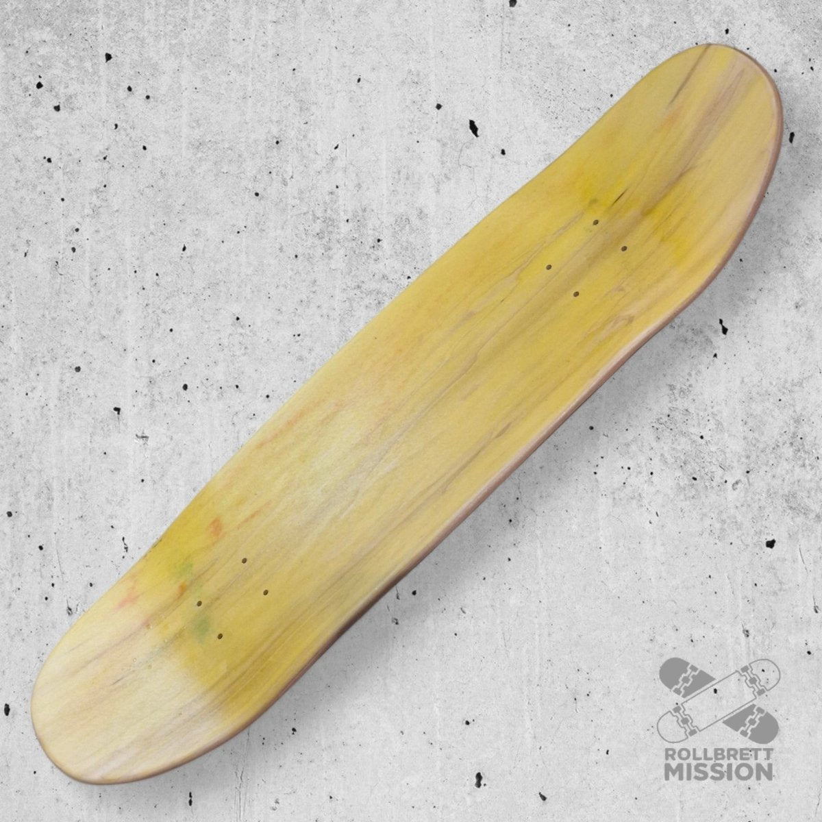 Rollbrett Mission Vitruvian 8.8 Logo Football Deck - Skateboard - Decks - Rollbrett Mission