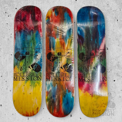 Rollbrett Mission Vitruvian Acid 8.0 Deck - Skateboard - Decks - Rollbrett Mission