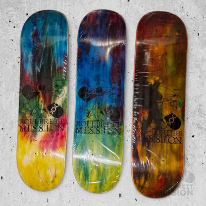 Rollbrett Mission Vitruvian Acid 8.5 Deck - Skateboard - Decks - Rollbrett Mission