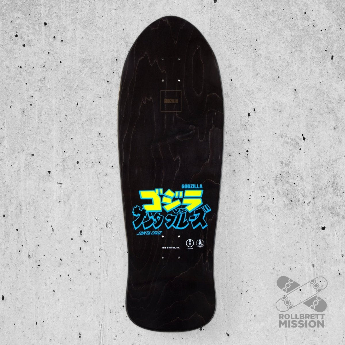 Santa Cruz Godzilla Mothra Natas 10.538 Deck - Skateboard - Decks - Rollbrett Mission