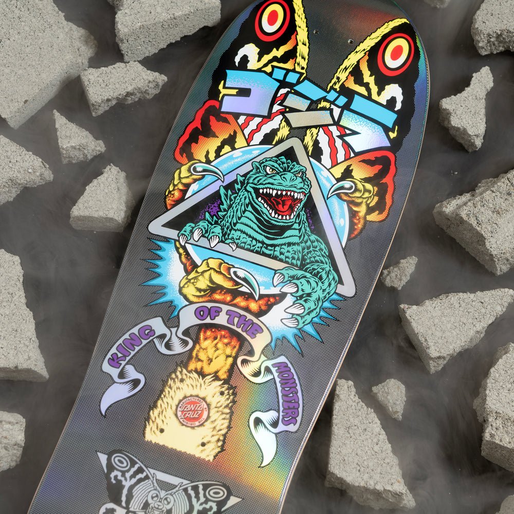 Santa Cruz Godzilla Mothra Natas 10.538 Deck - Skateboard - Decks - Rollbrett Mission