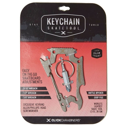 Sk8ology Click Carabiner Skate Tool Werkzeug - Rollbrett Mission