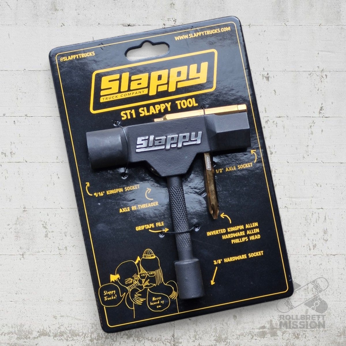 Slappy ST1 Tool Werkzeug - Rollbrett Mission