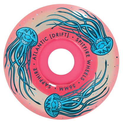 Spitfire Sapphire Atlantic Drift 56mm 90A Wheels - Skateboard - Rollen - Rollbrett Mission