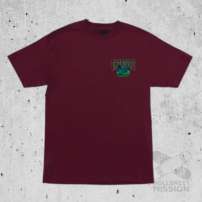 T-Shirt Creature Hellbound maroon - Rollbrett Mission