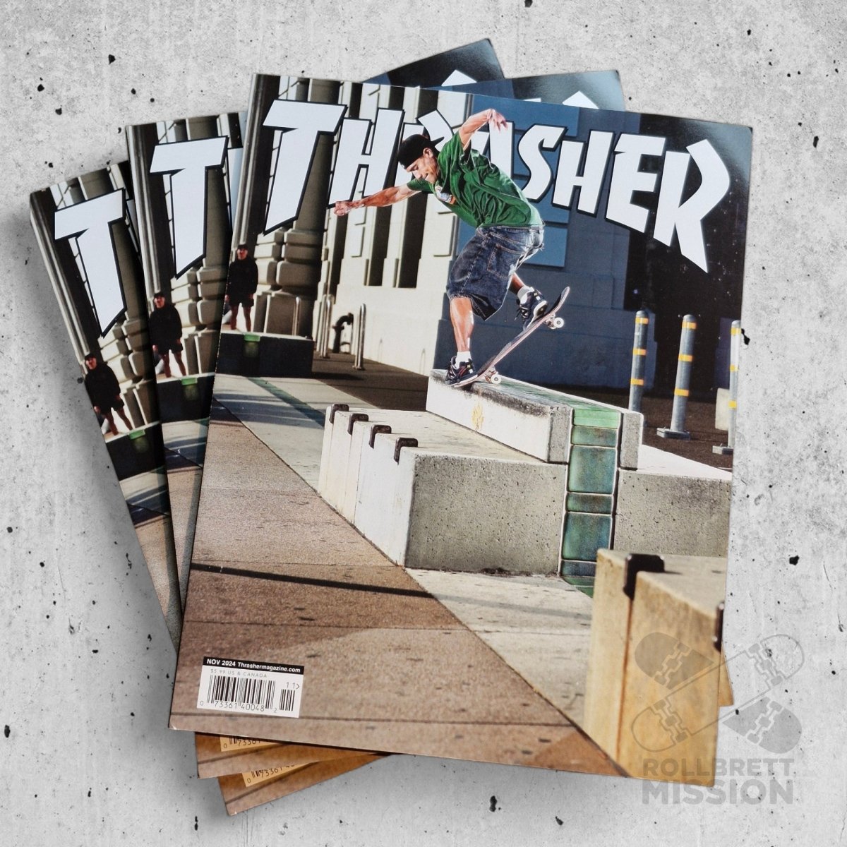 Thrasher Magazine Heft Ausgabe 532 November 2024 - Zeitschriften - Rollbrett Mission