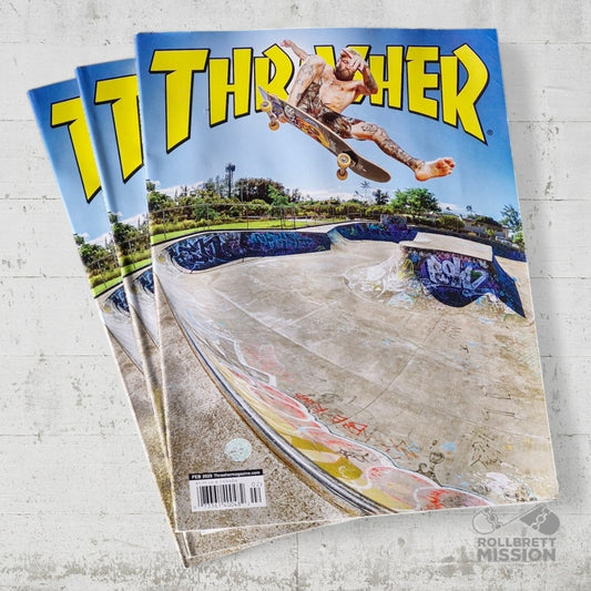 Thrasher Magazine Heft Ausgabe 535 Februar 2025 - Zeitschriften - Rollbrett Mission