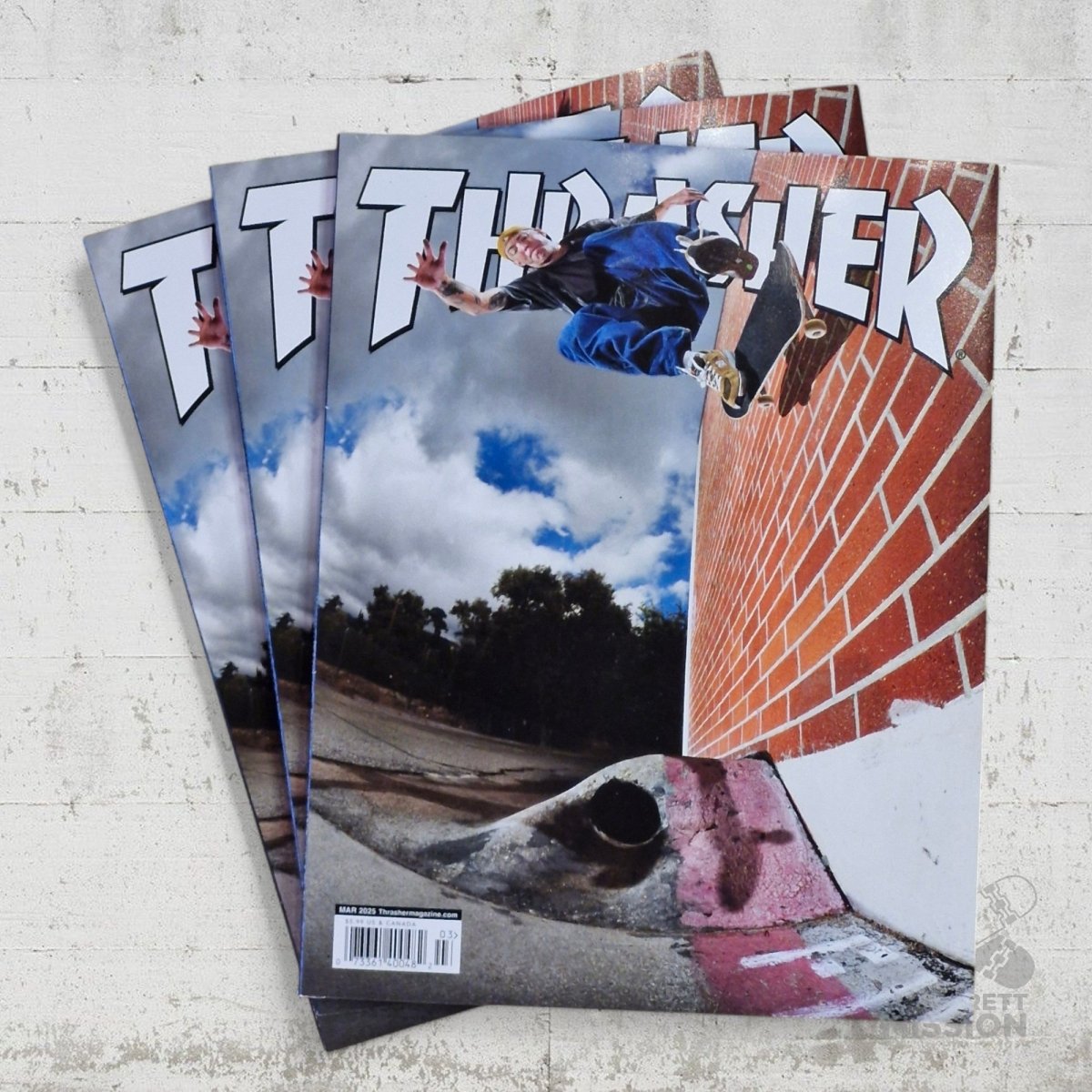 Thrasher Magazine Heft Ausgabe 536 März 2025 - Zeitschriften - Rollbrett Mission