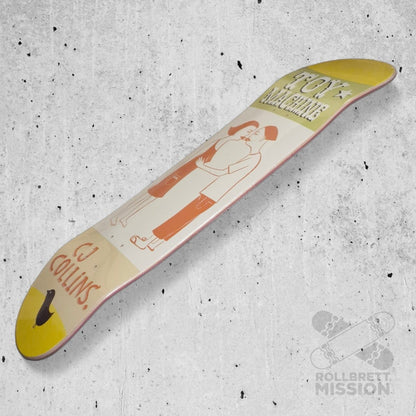 Toy Machine CJ Collins Kilgallen 8.13 Deck - Skateboard - Decks - Rollbrett Mission