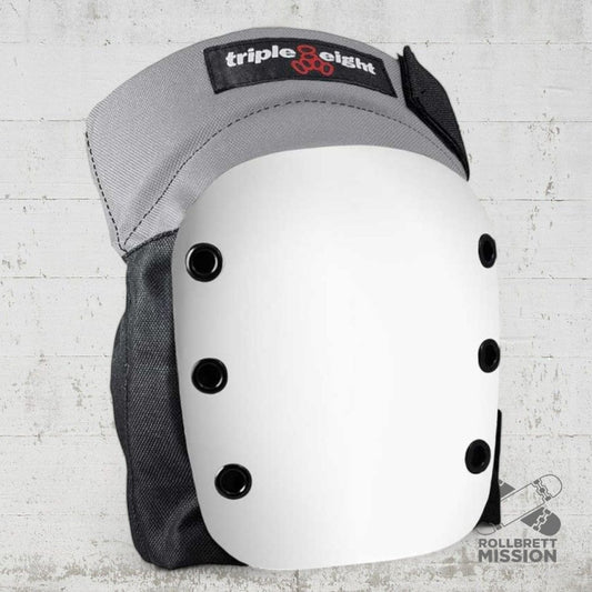 Triple Eight Street Knee Pads Knieschoner schwarz - grau - Skateboarding - Schutzausrüstung - Rollbrett Mission