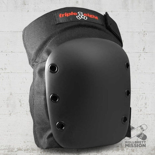 Triple Eight Street Knee Pads Knieschoner schwarz - Skateboarding - Schutzausrüstung - Rollbrett Mission